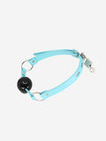 Love In Leather Berlin Baby Solid Ball Gag Blue 2