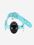 Love In Leather Berlin Baby Solid Ball Gag Blue 3