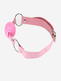 Love In Leather Berlin Baby Solid Ball Gag Pink 2