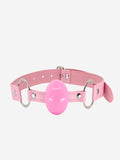 Love In Leather Berlin Baby Solid Ball Gag Pink 1