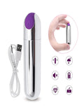 Luxe Outlet Rechargeable Bullet Purple