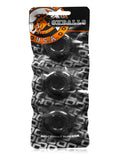 Oxballs Donut Ringer Cock Ring 3 Pack Black 1