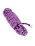 Poison Rose Fetish Satin 10M Bondage Rope Purple