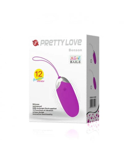 Pretty Love Benson 12 Function Vibrating Egg 1