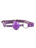 7 Piece Plush Bondage Kit - Purple