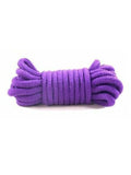 7 Piece Plush Bondage Kit - Purple