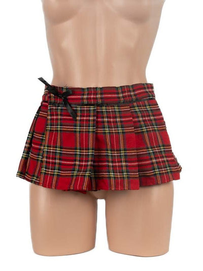 School Skirt Red