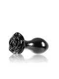 Crystal black rose plug base