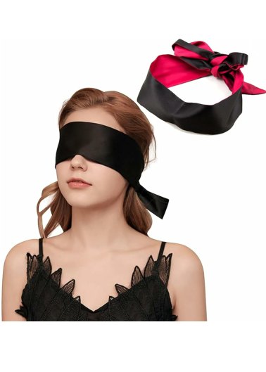 Satin Soft tie Blindfold