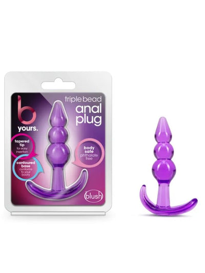 Triple Bead Anal Plug