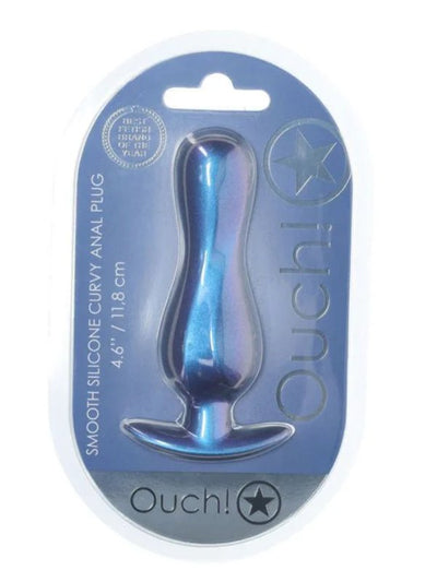 Curvy Anal Plug - Blue