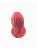 Dragon Egg Anal Plug Medium Red/Black