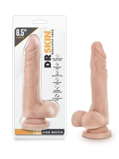 Dr. Skin Stud Muffin 8.5 inch Dildo