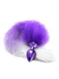 fox tail plug purple