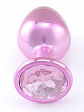 medium pink butt plug gem