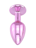 Pink Stainless Steel Plug