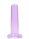 Real rock non realistink think 5 inch dildo purple