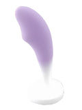 Silicone Gem Anal Plug -Purple