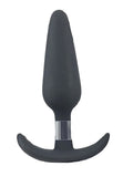 Silicone Butt Plug-Black