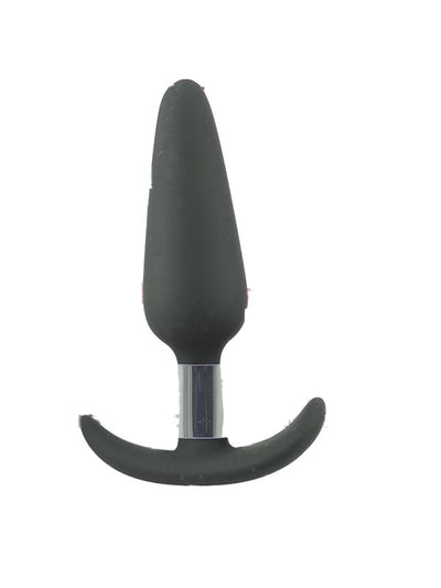 Silicone Butt Plug-Black