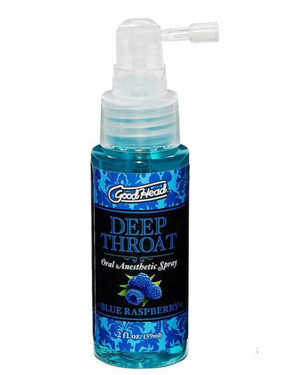 Good Head Deep Throat Spray - Blue Raspberry